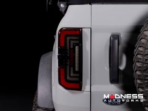 Ford Bronco Tail Lights - Low Profile - Morimoto - XB LED - Red Ford Bronco Tail Lights - Low Profile - Morimoto - XB LED - Red